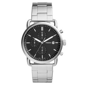 Relógio Fossil Masculino Casual The Commuter Chrono Prata - FS5399/1CN FS5399/1CN