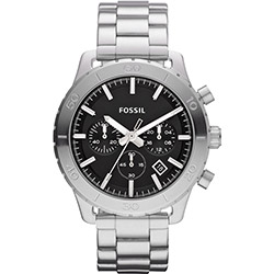 Relógio Fossil Masculino Esportivo Prata Caixa 4.6 - FCH2814Z