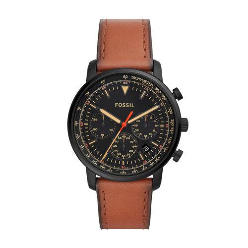 Relógio Fossil Masculino Goodwin Chrono Preto Fs5501/0pn