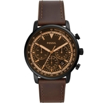 Relógio Fossil Masculino Goodwin Chronograph Marrom Fs5529/0mn