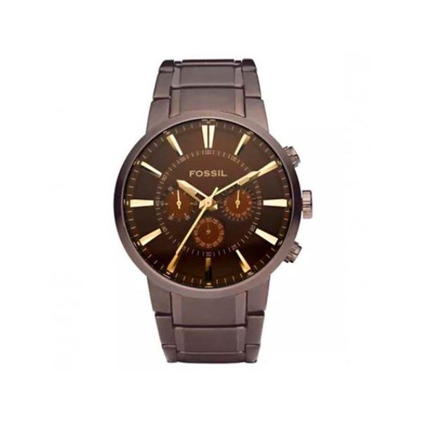 Relógio Fossil Masculino Marrom Fs4357/1Mn