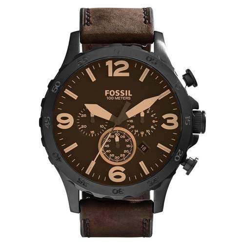 Relógio Fossil Masculino Nate Chronograph - Jr1487