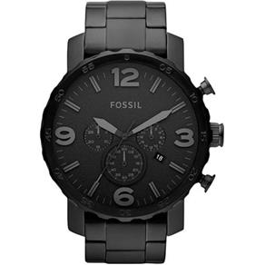 Relógio Fossil Masculino Nate Fjr1401/z Preto Cronógrafo