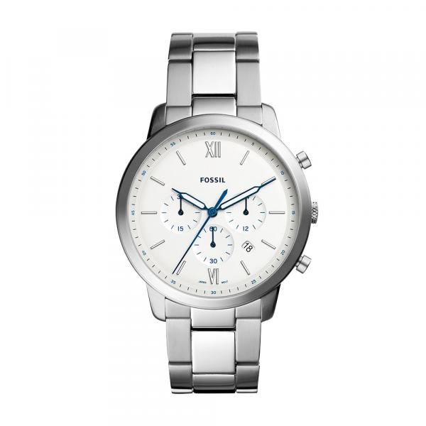 Relógio Fossil Masculino Neutra Chrono Prata - FS5433/1KN