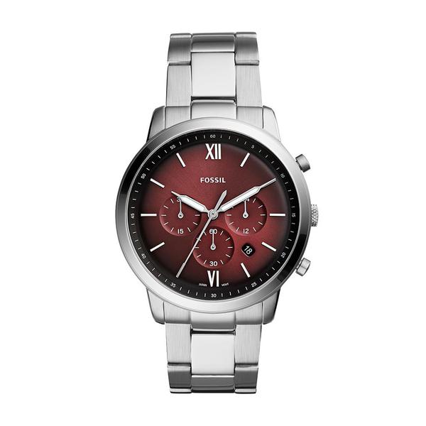 Relógio Fossil Masculino Neutra Chrono Prata FS5491/1KN