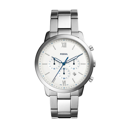 Relógio Fossil Masculino Neutra Chrono Prata