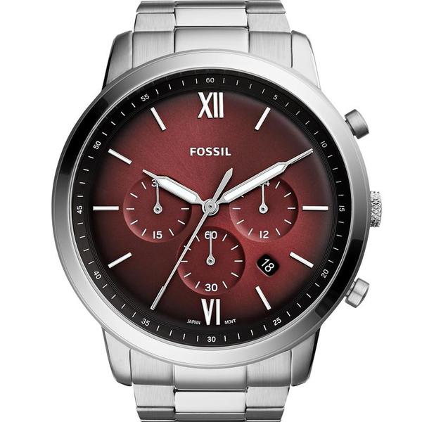 Relógio Fossil Masculino Prata FS5491/1KN