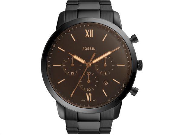 Relógio Fossil Masculino Preto FS5525/1PN