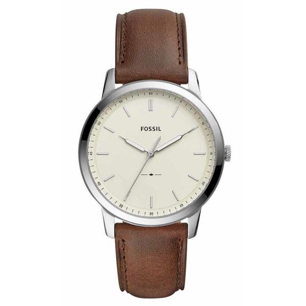 Relógio Fossil Masculino Ref: Fs5439/0mn Slim Prata