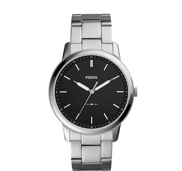 Relógio Fossil Masculino The Minimalist Prata FS5307/1PN