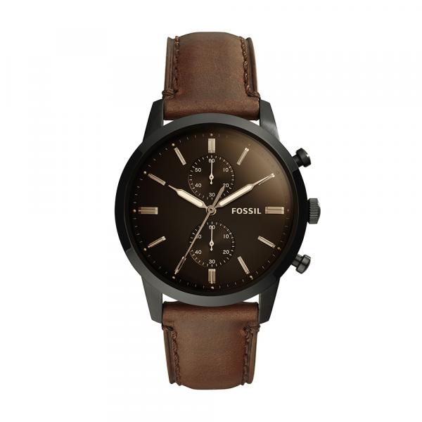 Relógio Fossil Masculino Townsman Preto - FS5437/0MN