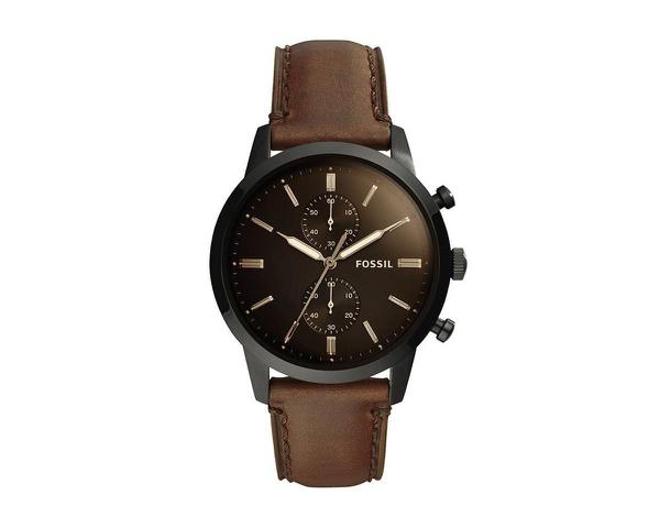 Relógio Fossil Townsman FS5437/0MN Marrom Analógico Masculino