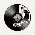 Relógio Frajola Looney Tunes Desenho Warner Vinil LP Decor