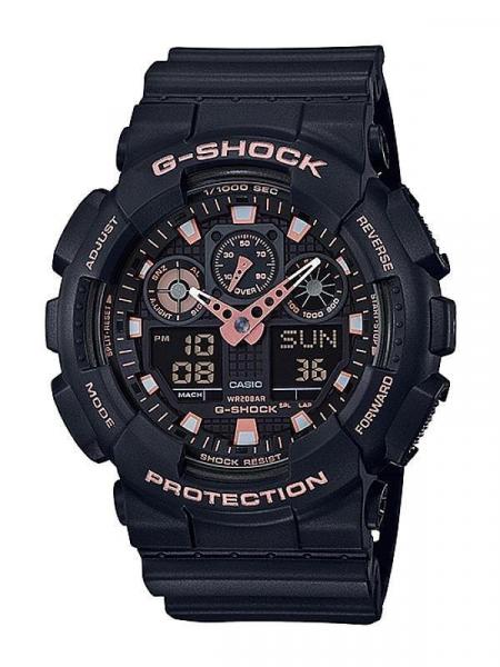 Relógio G-Shock 100GBX-1A4DR Preto/Rosa