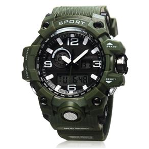 Relógio G-Shock Analógico Digital Pulseira Verde Amuda