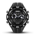 Relogio G-shock Espotivo Luxo Waknoer Preto Branco