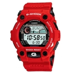 Relógio G-Shock G-7900A-4DR Masculino Digital Vermelho Tábua de Maré Surf