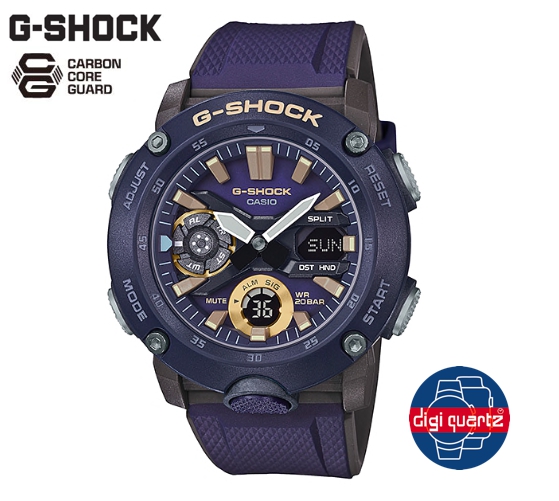 Relógio G-Shock GA-2000 - Caixa em Carbono - Casio