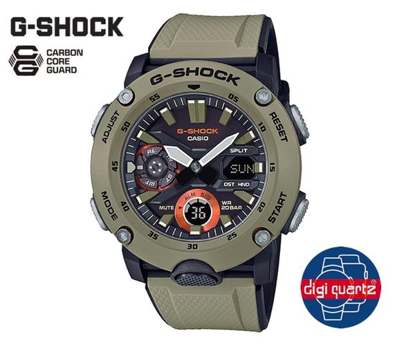 Relógio G-Shock GA-2000 - Caixa em Carbono - Casio