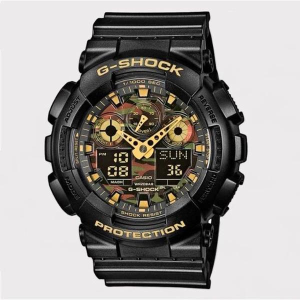 Relógio G-Shock GA-100CF-1A9DR Preto