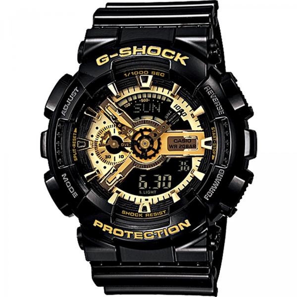 Relógio G-Shock Ga-110gb-1adr Casio Masculino Preto Dourado
