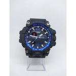 Relógio G-shock Preto Com Azul Moderno