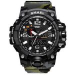 Relogio G-Shock Smael Militar Exercito Prova Dagua Camuflado Verde