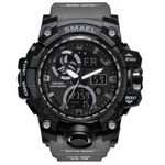 Relogio G-Shock Smael Militar Exercito Prova Dagua Wind Cinza