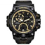 Relogio G-Shock Smael Militar Exercito Prova Dagua Wind Dourado