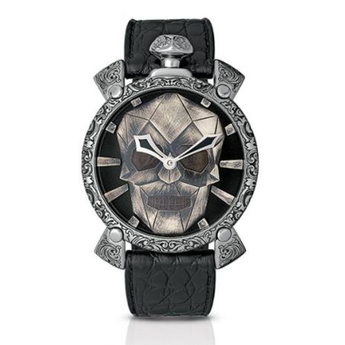 Relogio Gaga Milano Bionic Skull 48mm Skullpture