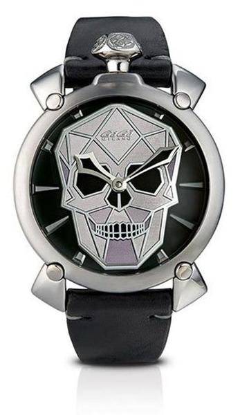 Relógio Gagà Milano BIONIC SKULL 48MM STEEL