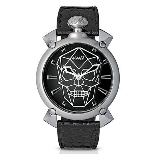 Relógio Gaga Milano Bionic Skull Automatic 45MM STEEL