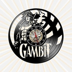 Relógio Gambit X-men Desenho Filme Serie TV Geek Vinil LP