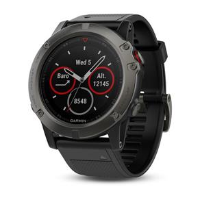 Relógio Garmin Fenix 5X Safira - 010-01733-01 (Cinza)