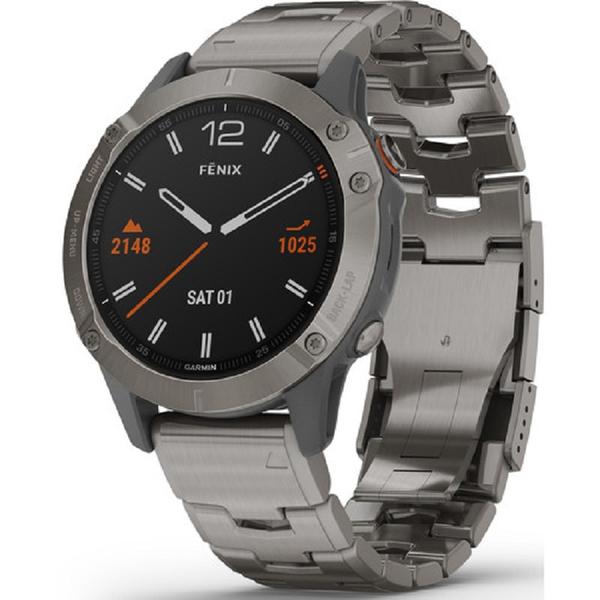 Relógio Garmin Fenix 6 Pro Sapphire Titanium