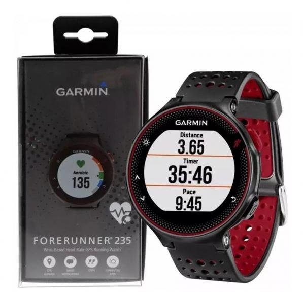 Relogio Garmin Forerunner 235 1.23"/GPS/Sensor de Frequencia Cardiaca