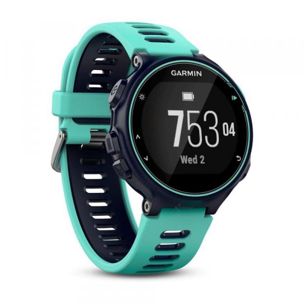 Relógio Garmin Forerunner 735XT 010-01614-16 Poliesportivo C/ GPS Azul Marinho