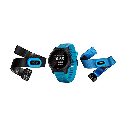 Relógio Garmin Forerunner 945 Music GPS Corrida/Triatlo Bundle