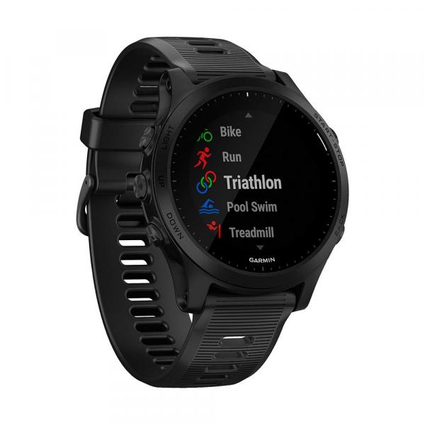 Relógio Garmin Forerunner 945 Music GPS CorridaTriatlo Smartwatch