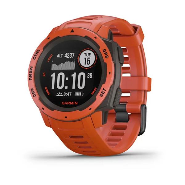 Relógio Garmin Instinct Flame - Vermelho