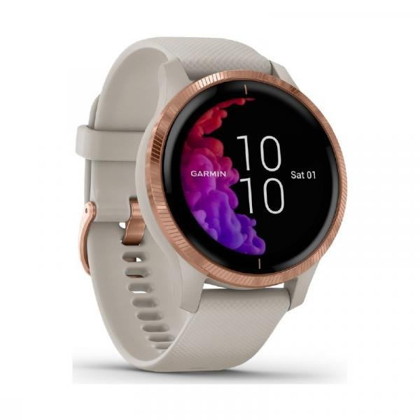 Relógio Garmin Venu Dourado Rosé