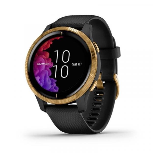 Relógio Garmin Venu Preto/ Dourado