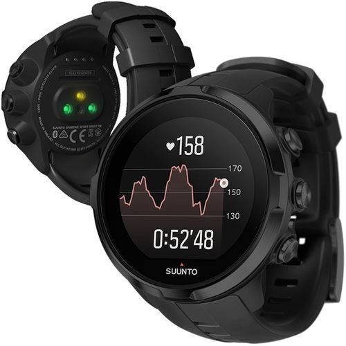 Relógio Gps Suunto Spartan Sport Hr de Pulso All Black