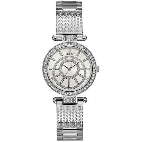 Relógio Guess Analógico Feminino 92666l0gdna1 W1008l1 Prata