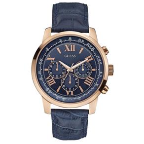 Relógio Guess Blue Dial Cronógrafo Analógico Masculino W0380G5 - 92526GPDBC3