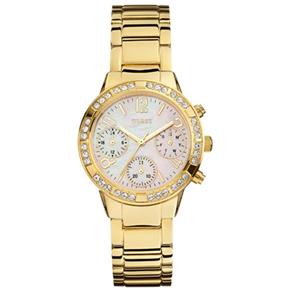 Relógio Guess Cronógrafo Mini Glam Analógico Feminino W0546L2 - 92551LPGSDA1