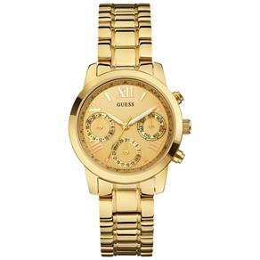 Relógio Guess Cronógrafo Mini Sunrise Analógico Feminino W0448L2 - 92535LPGSDA1