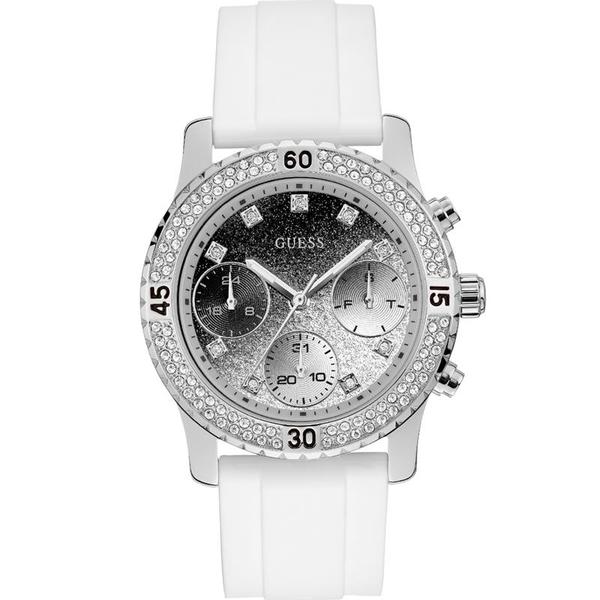 Relógio Guess Feminino Branco 92595L0GSNU8 Analógico 3 Atm Cristal Mineral Tamanho Médio