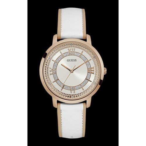 Relógio Guess Feminino Branco e Rosé 92635lpgdrc4