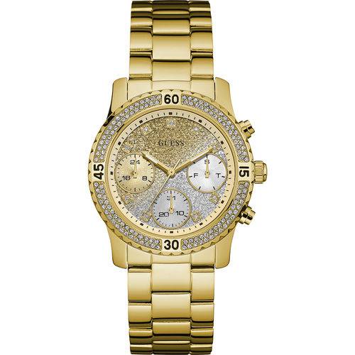 Relógio Guess Feminino Confetti Gold W0774L5